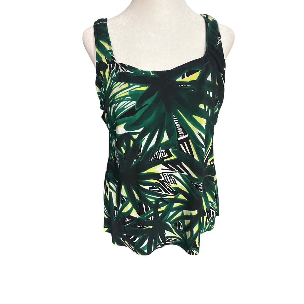 Magic Suit Tankini Top Size 10 - Elegant Square Neck Swimwear